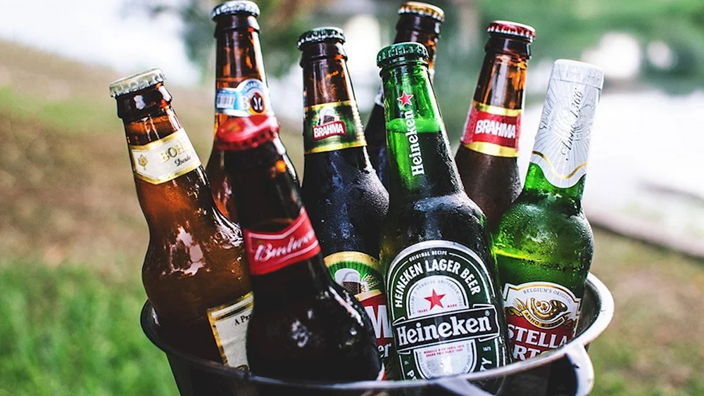 Gebrautes Bier