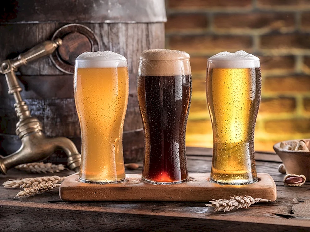 Bierdosen für Bier.