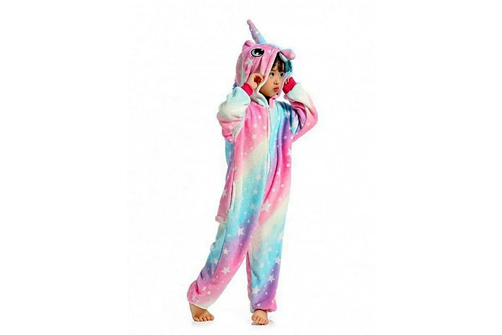 Einhorn-Känguru-Pyjama