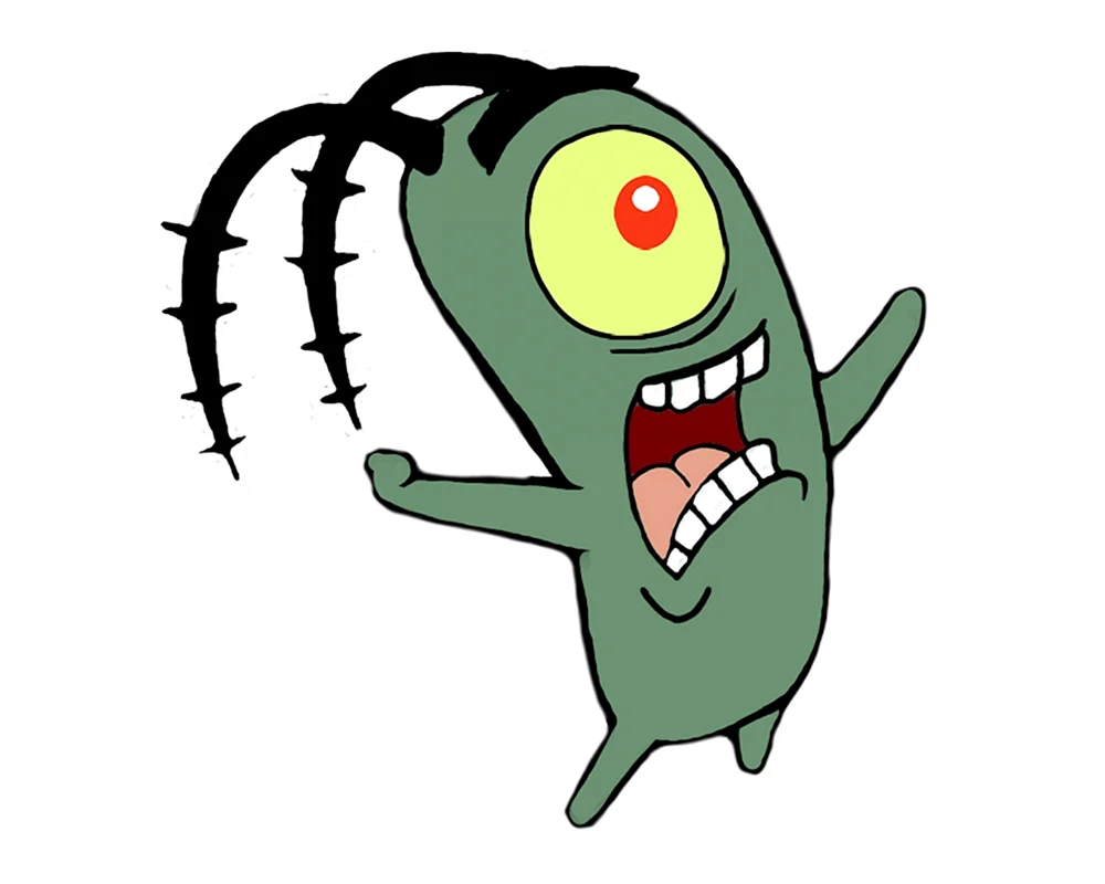 Schwamm-Bobs Plankton Zeichentrickfilm
