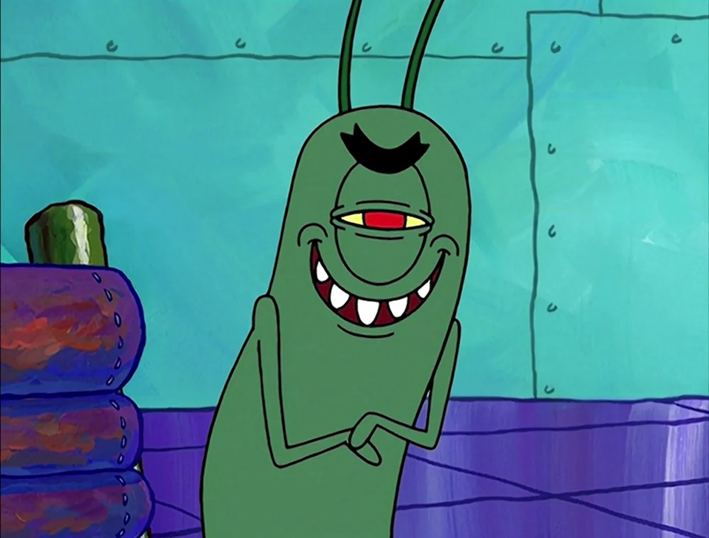 Schwamm-Bobs Plankton