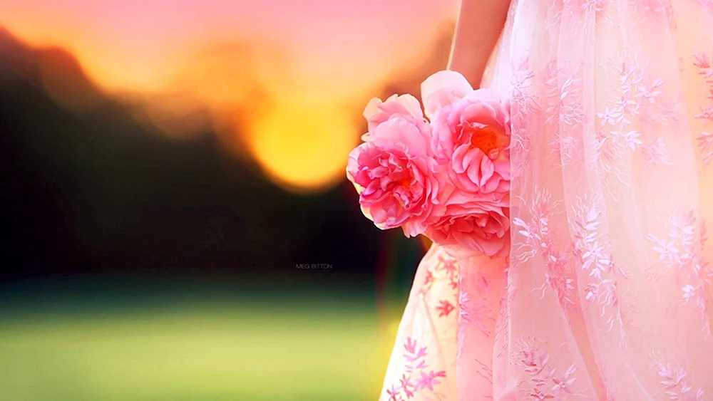 Rosa Kleid