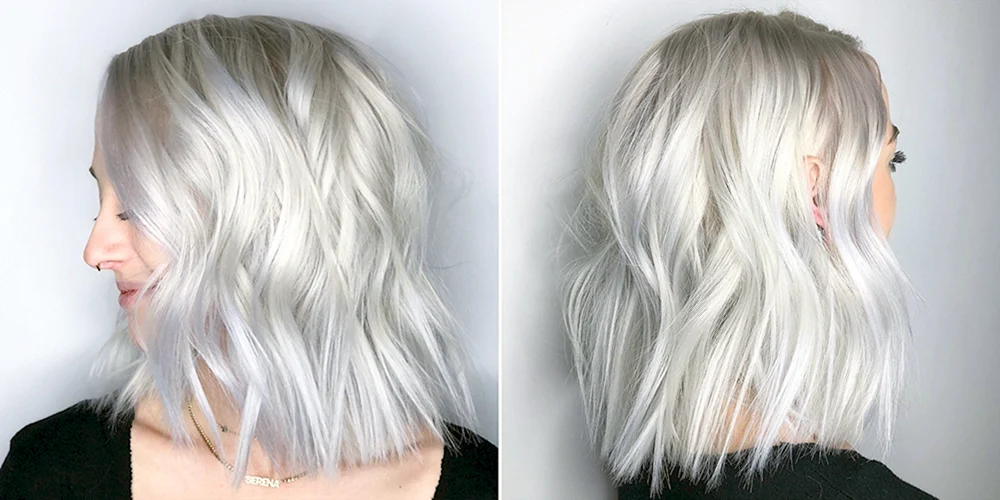 Platinblond perlglänzend aschblond 2022