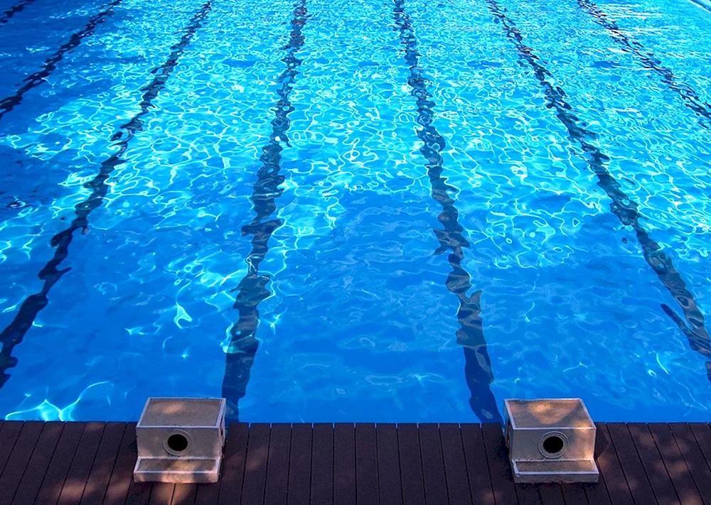 Zukunft Pool schwimmen.