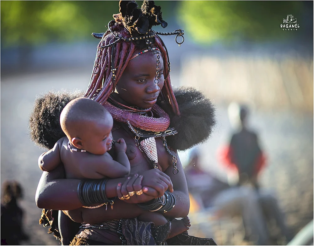 Himba-Stamm in Namibia