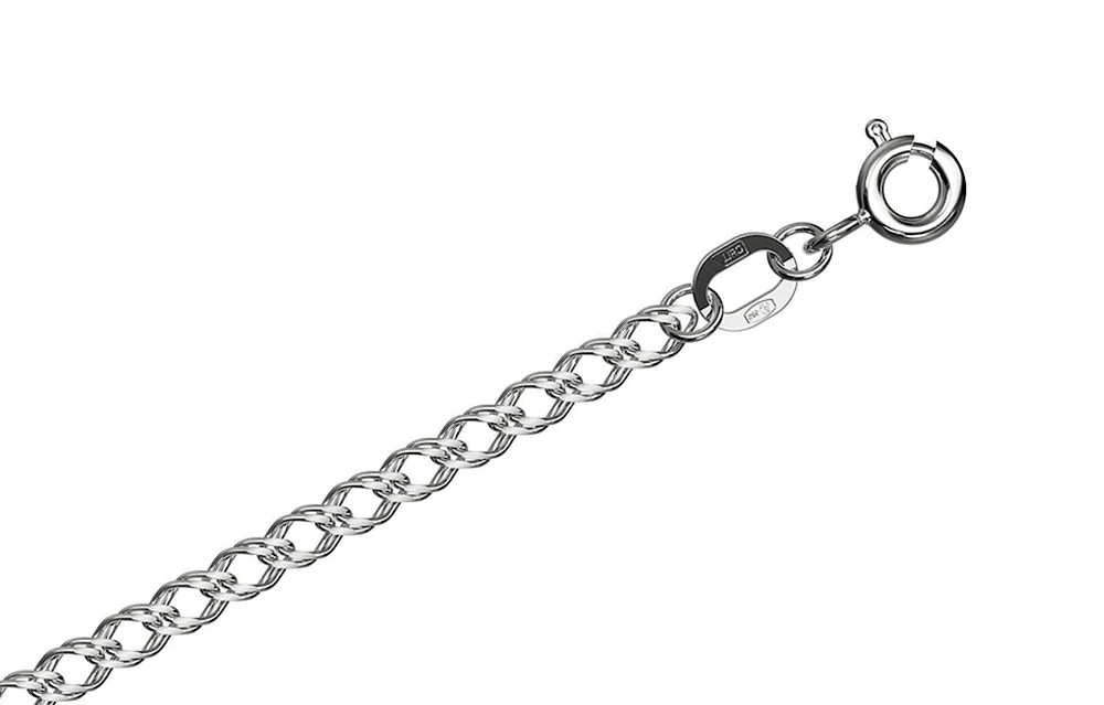 Gurmetakette facettierte Kette aus Silber 925