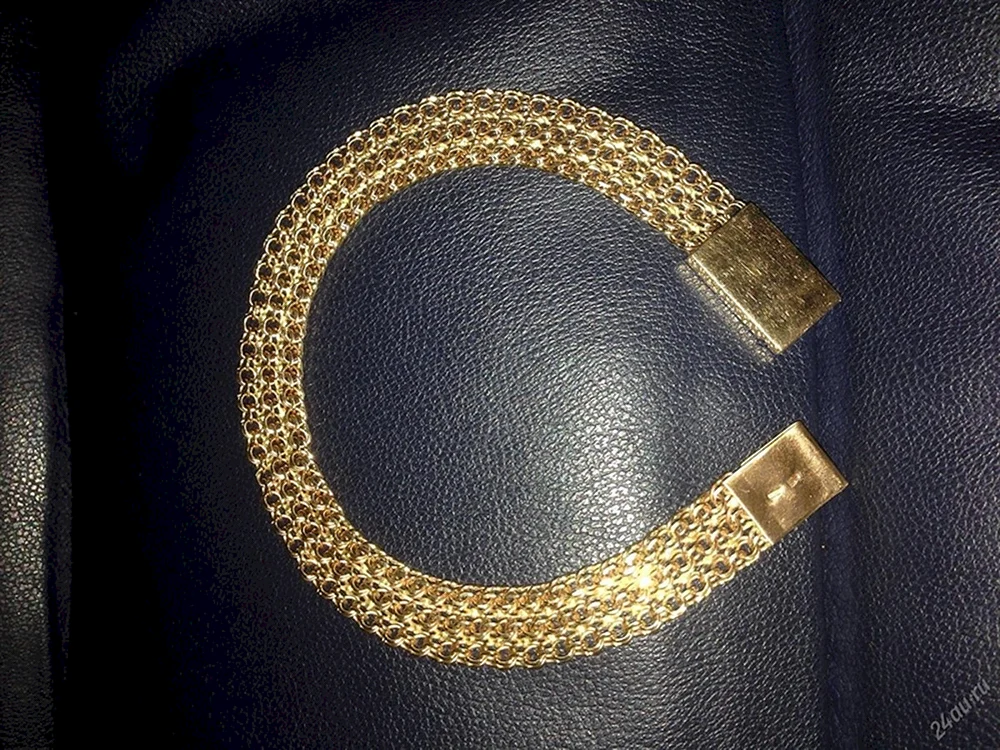 Armband Italienisch Python Gold Venedig