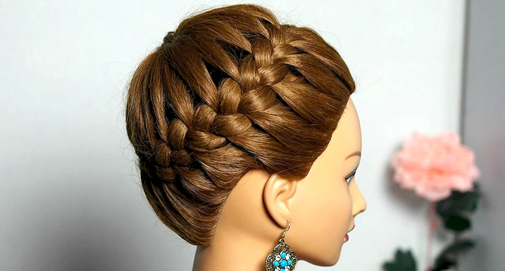 Korbfrisuren für Kinder