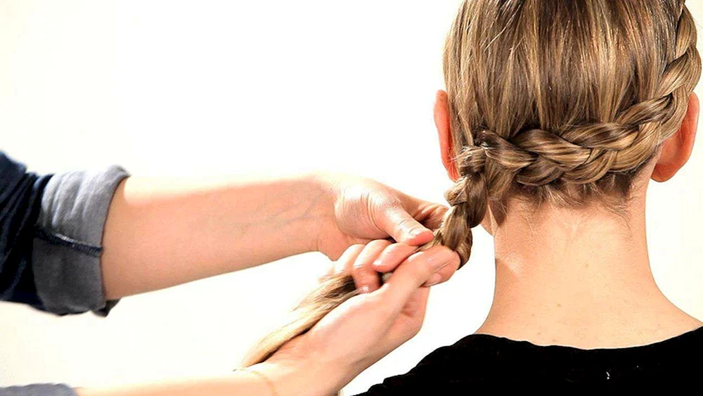 Flechtfrisuren mit Zöpfen