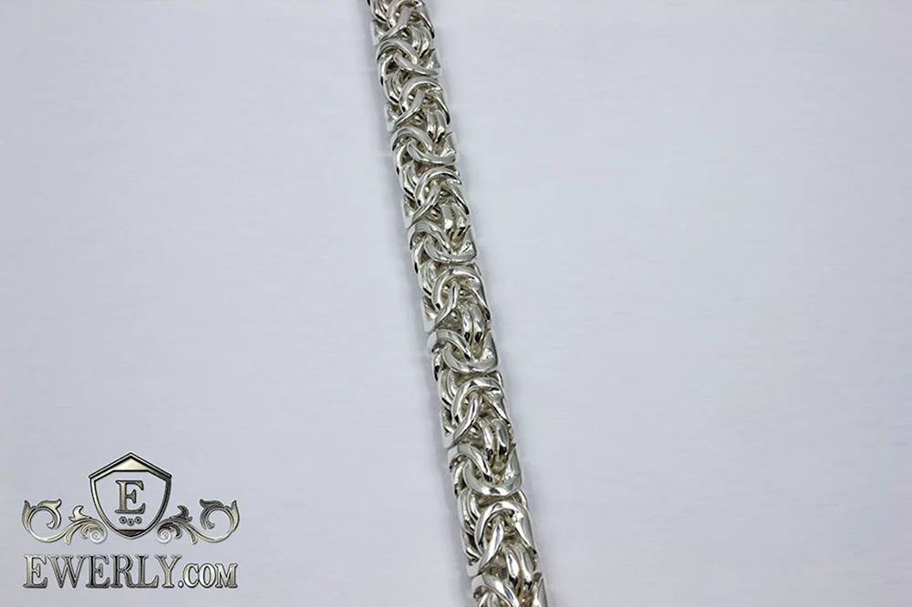 Fuchsschwanzkette silber