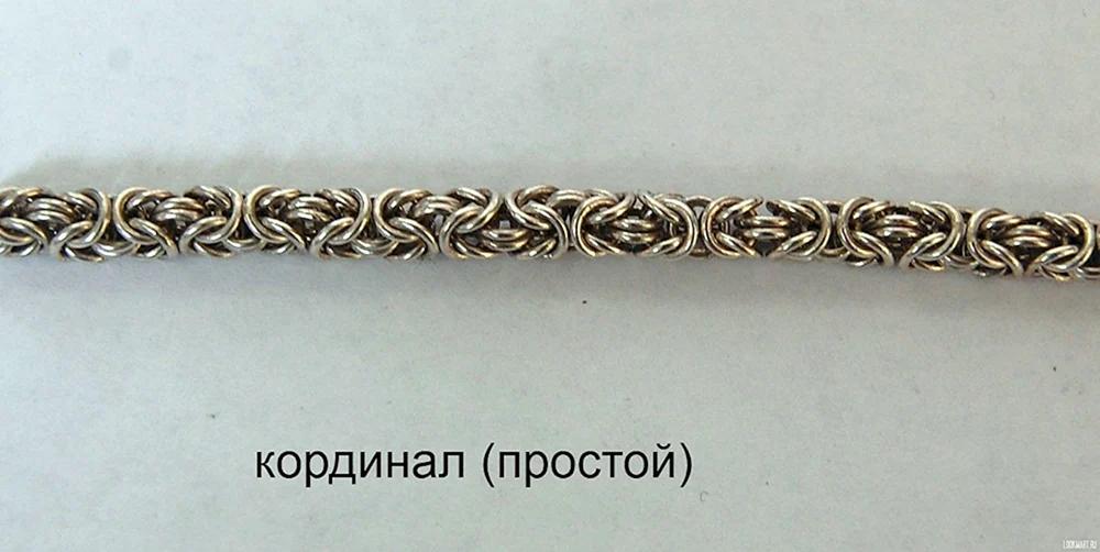 Kordelgeflecht Goldkette