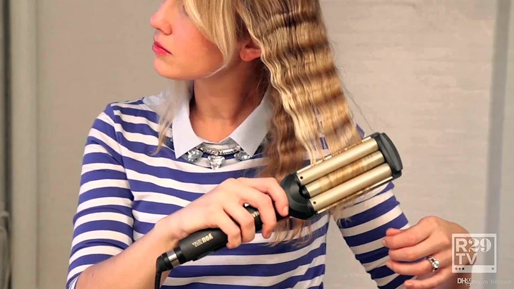 Schöne Frisuren mit Kräuseln