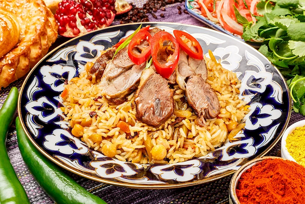 Plov usbekischer Chaykhan