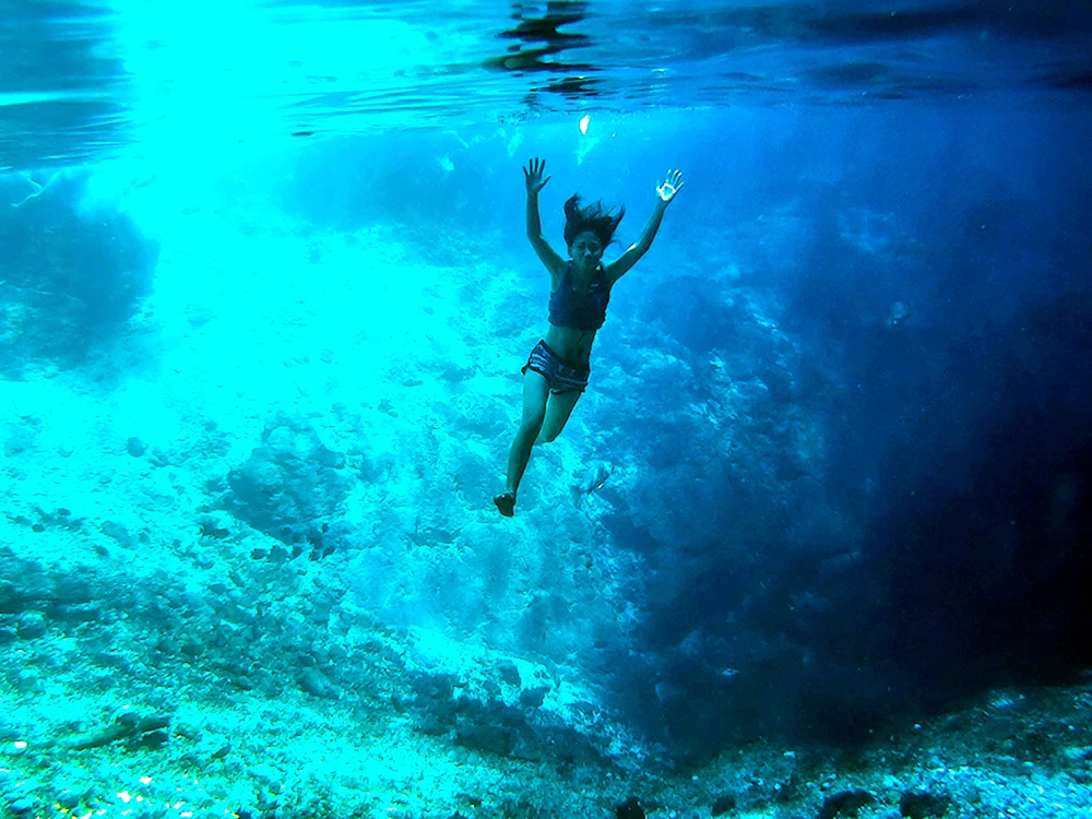 Meer unter Wasser