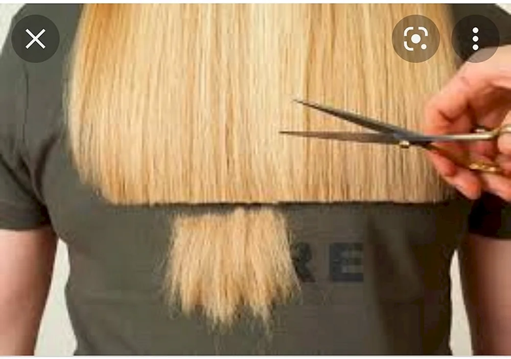 Langer Bob-Haarschnitt