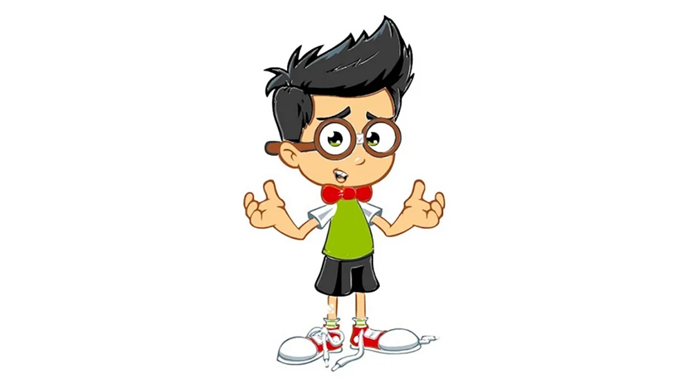 Ein Teenager Cartoon
