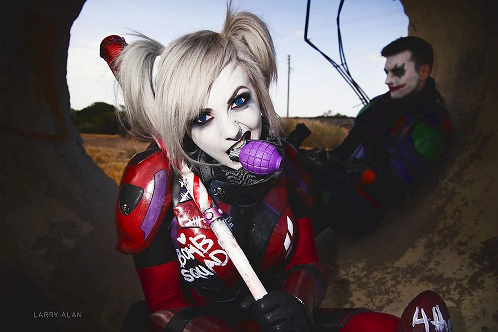 Die Freundin des Jokers Harley Quinn
