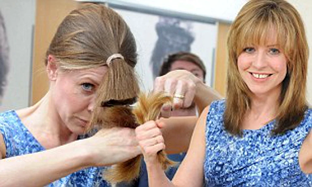 Priachesca's Haar und Haar nah