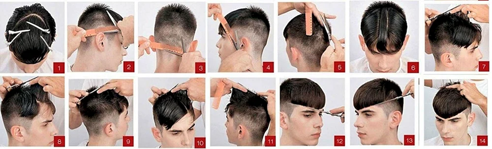 Fade abgeschnittener Undercut