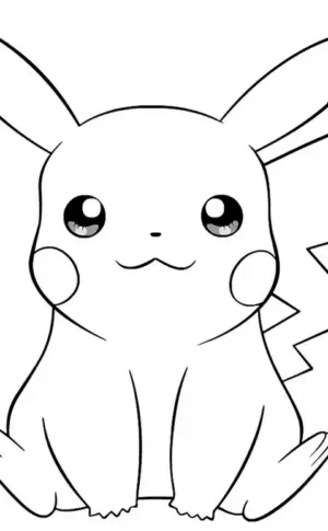 Pokémon Ausmalen Pichu
