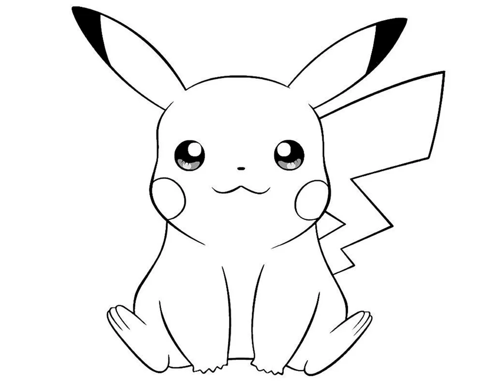 Pokemon zum Ausmalen Pichu