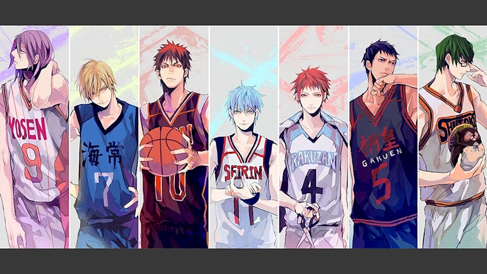 Anime Basketball Kuroko Wonder Generation Basketball Kuroko