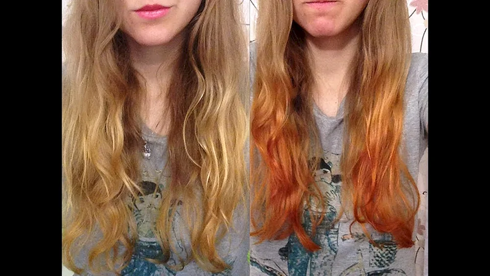Balayage färben