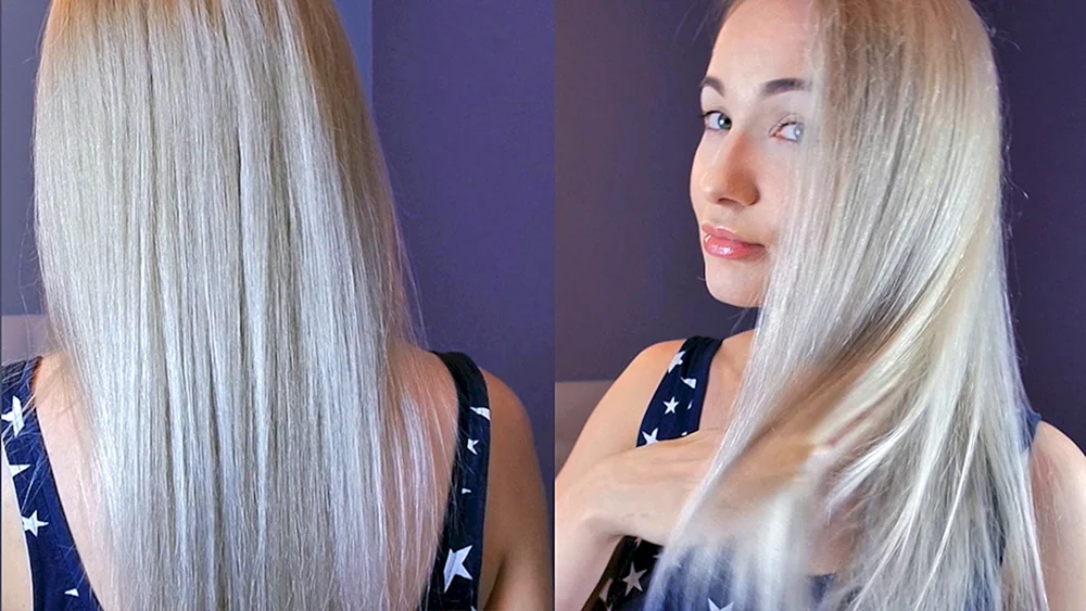 Perlasche blond färben 10.21 Matrix