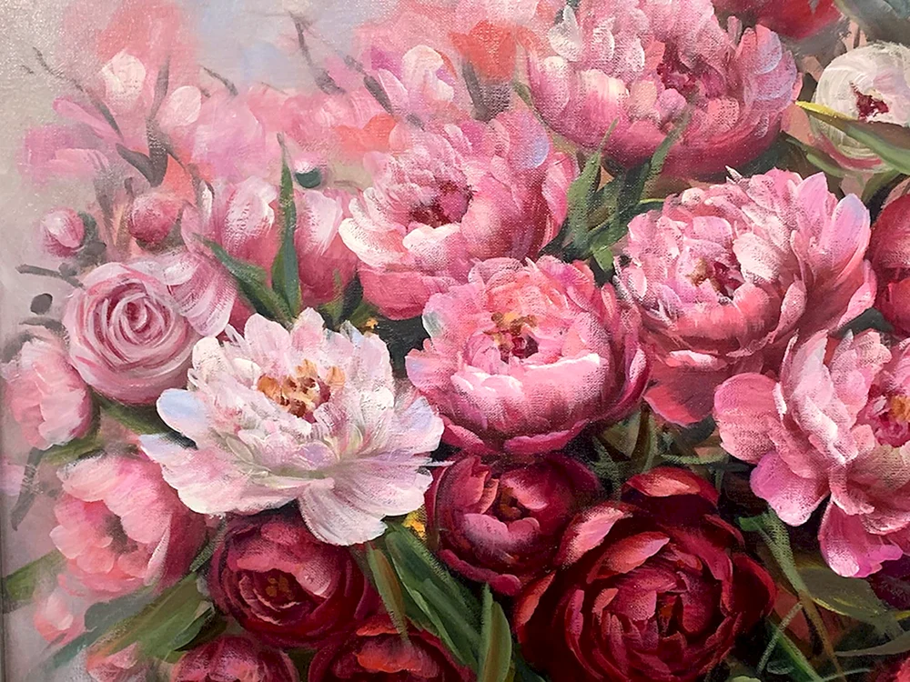 Dick Adrienne Pfingstrosen