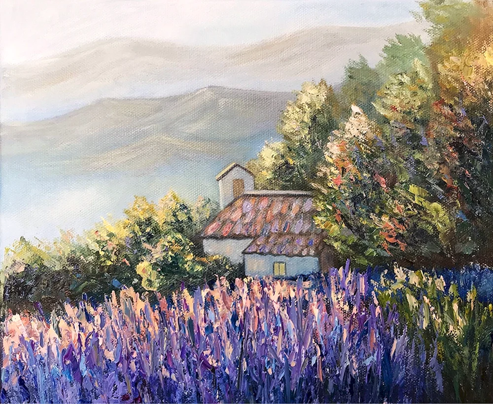 Paul Signac Lavendelfelder
