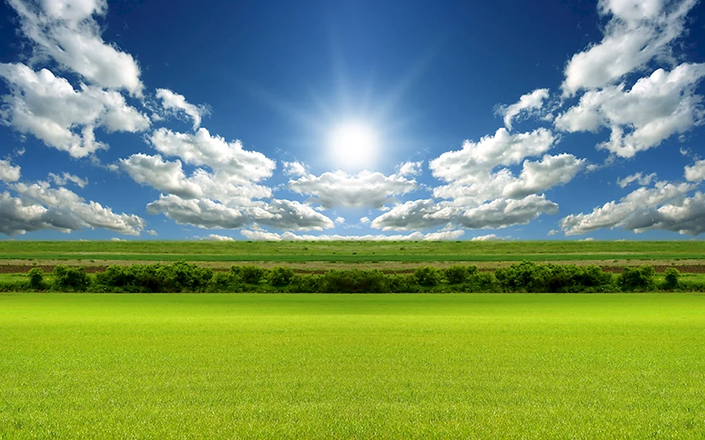 Sonniger Himmel