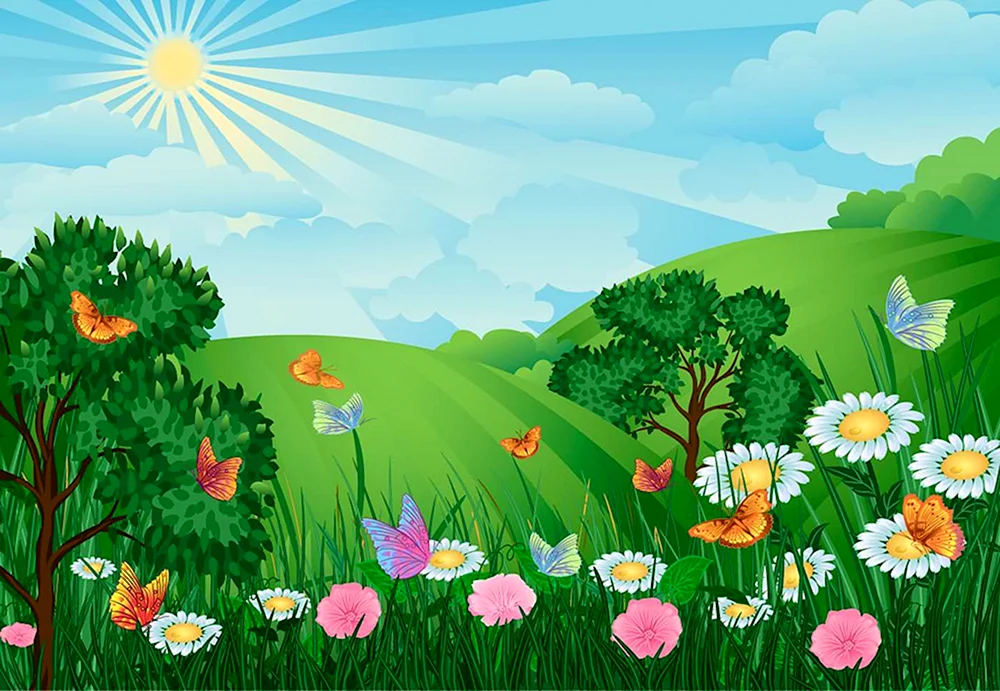 Galerie der Blumen für Kinder