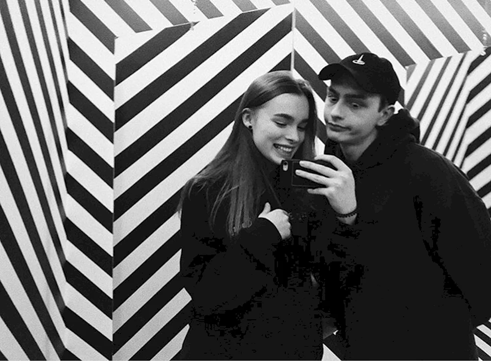 Polina Fedina und Danil Akutin