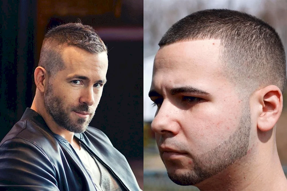 Lockiger Haarschnitt Undercut.