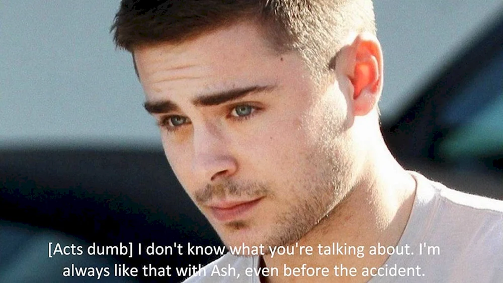 Half-boxed Zac Efron