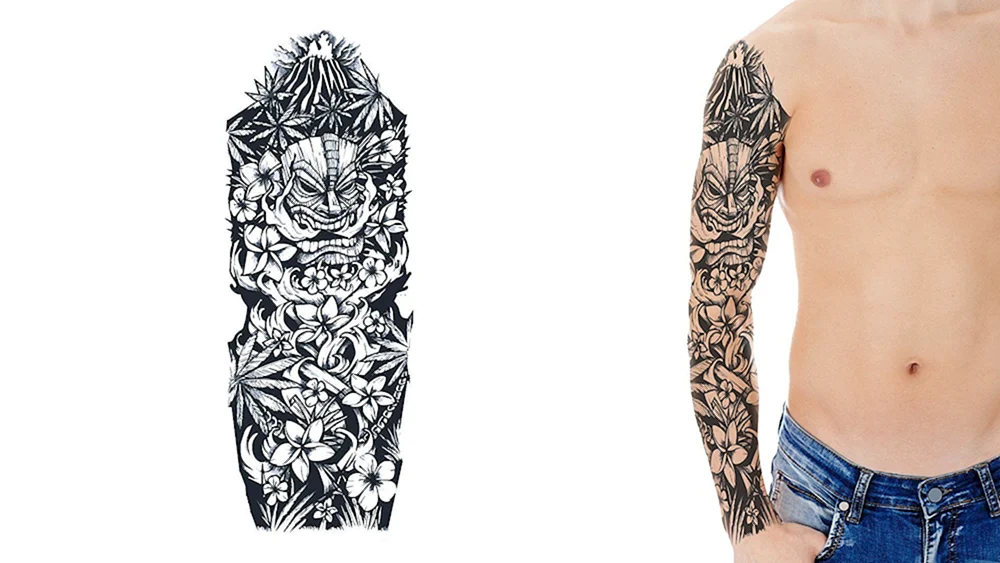 Halbarm-Tattoo-Skizzen für Männer