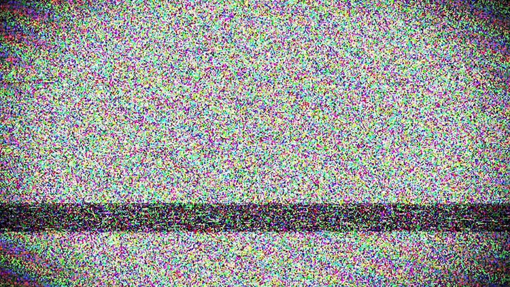 Glitch-Störungen im TV