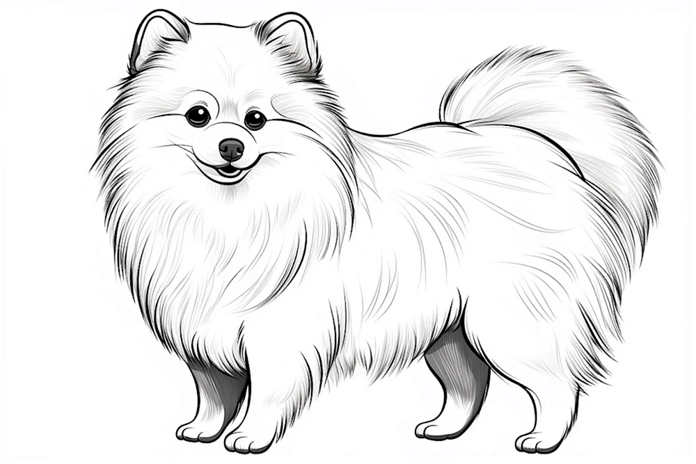 Pomeranian Spitz Färbung