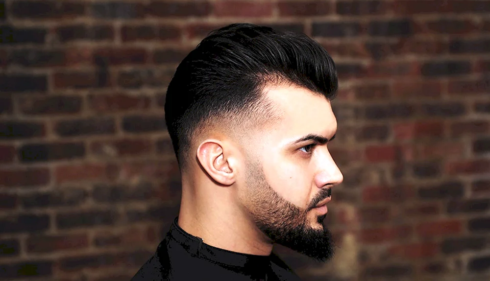 Pompadour fade