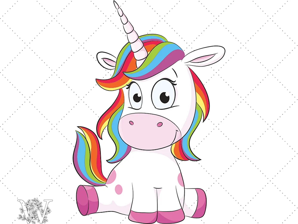 Pony-. Einhorn Einhorn