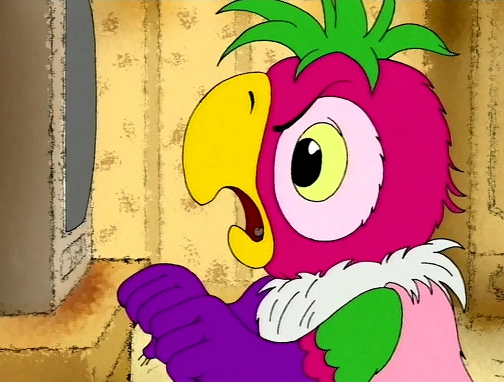 Kesha Parrot Cartoon