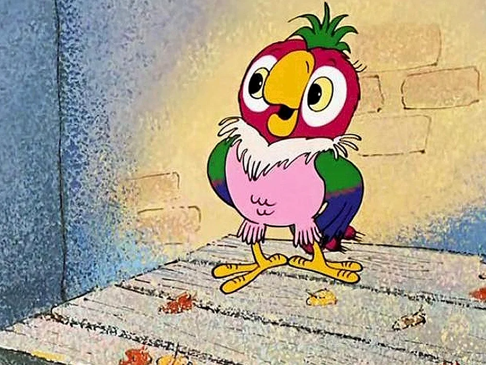 Kesha Parrot Cartoon
