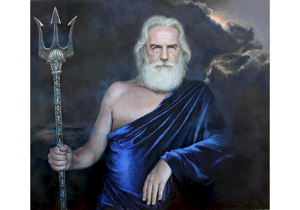 Poseidon Gott der Meere