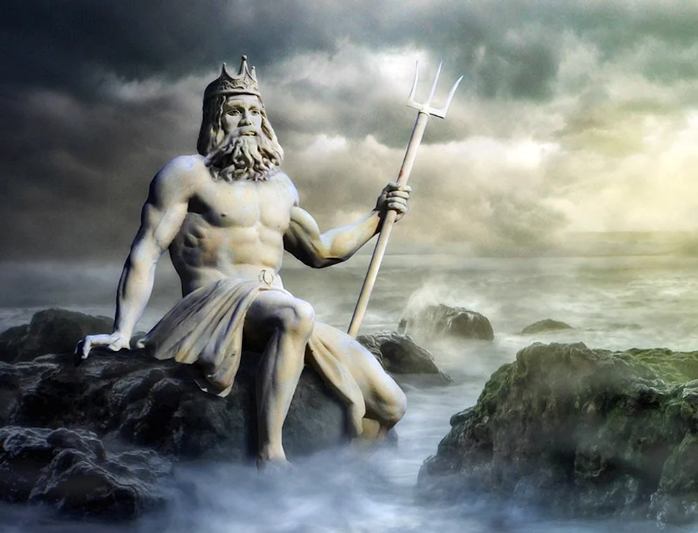Altrömischer Gott Neptun