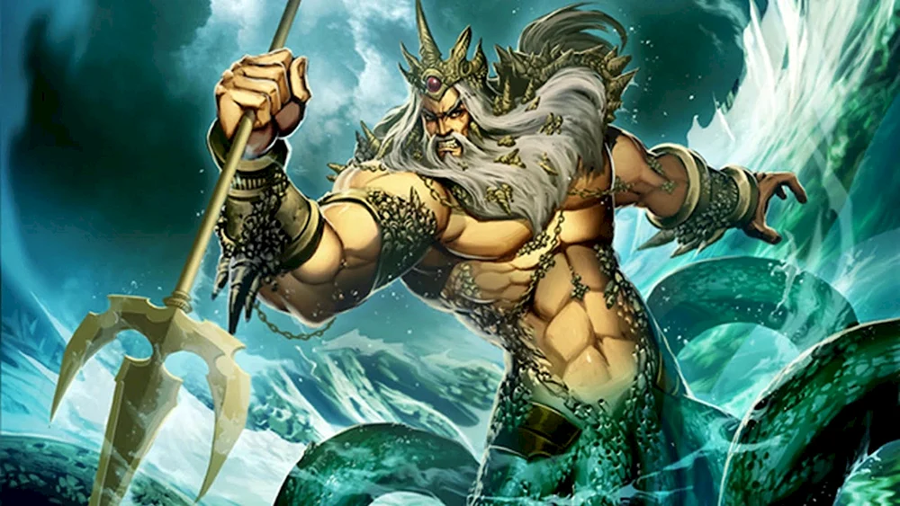 Neptun Poseidon Statue Poseidon