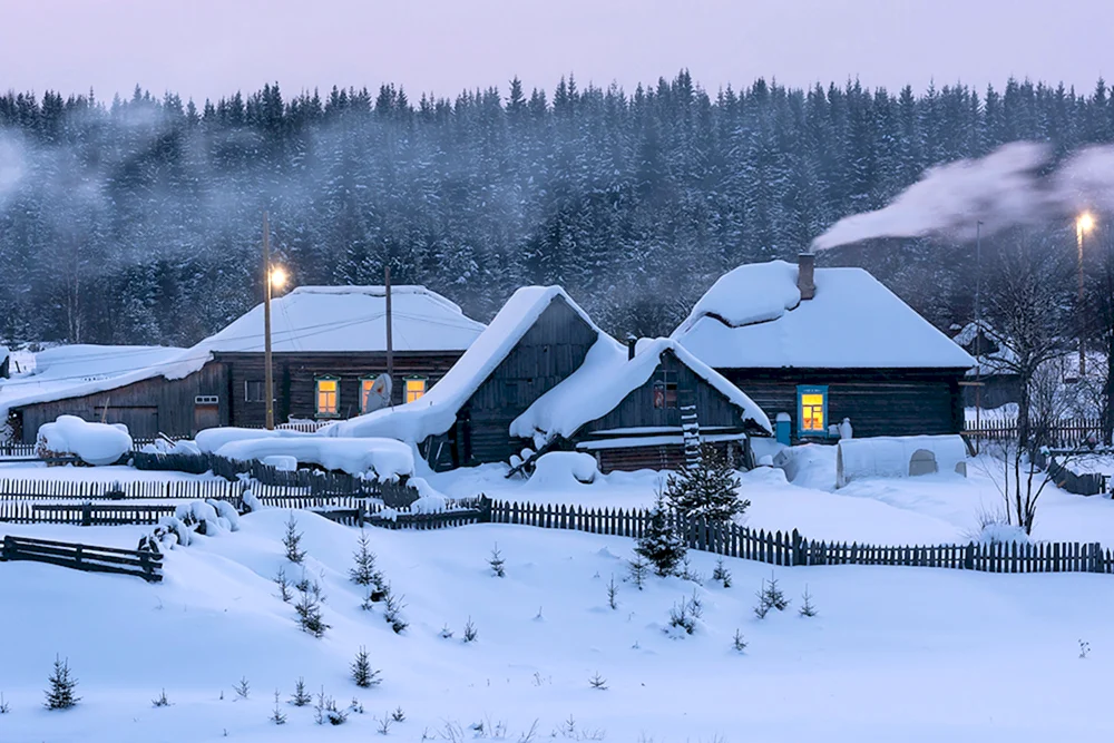 Promyslowo Dorf Region Perm
