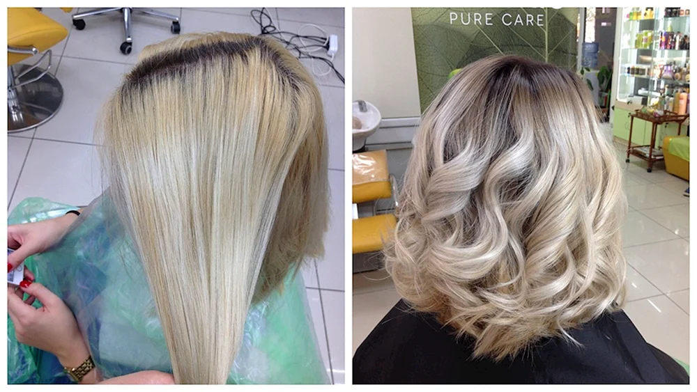 Schönes Blond.