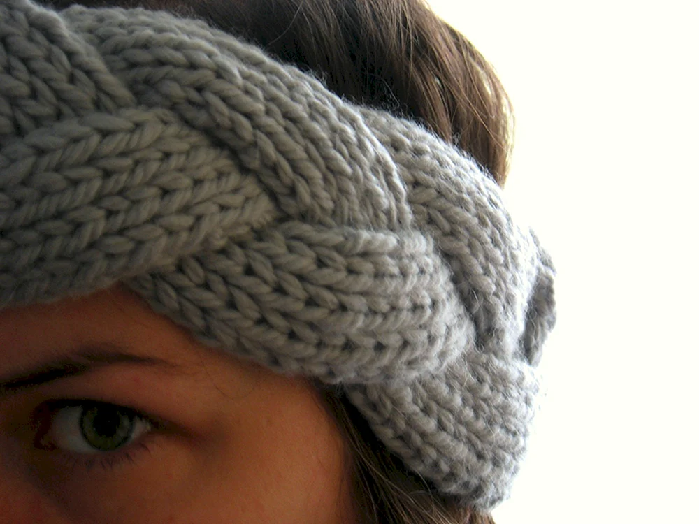 Gestricktes Stirnband