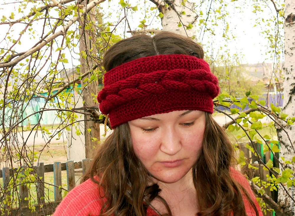 Gestricktes Stirnband