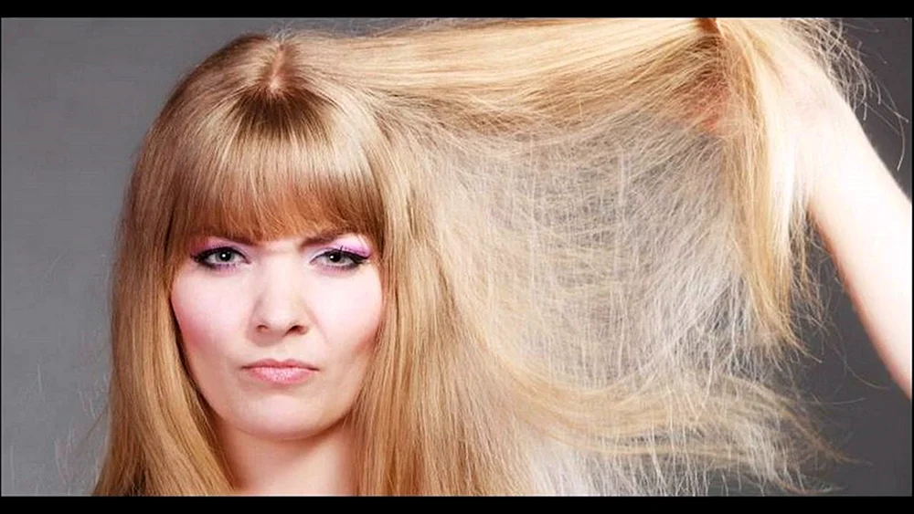 Verbranntes Haar